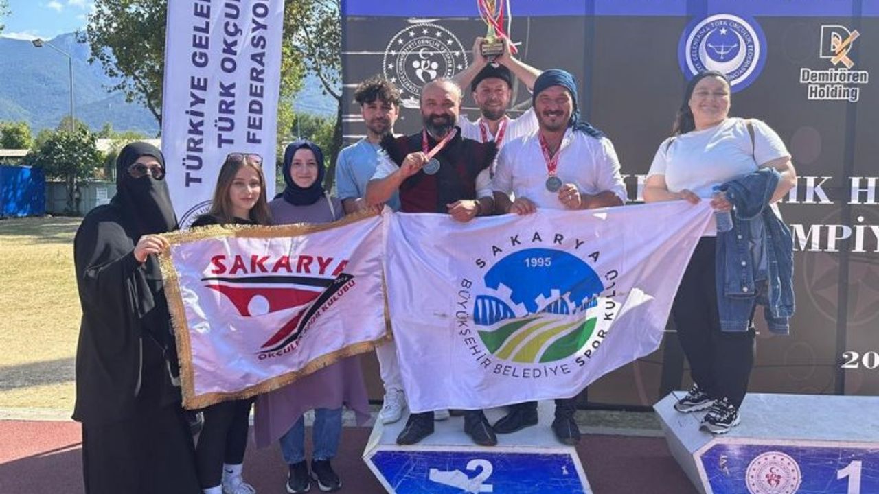 Sakaryalı sporcular Türkiye Şampiyonası’ndan dereceyle döndü