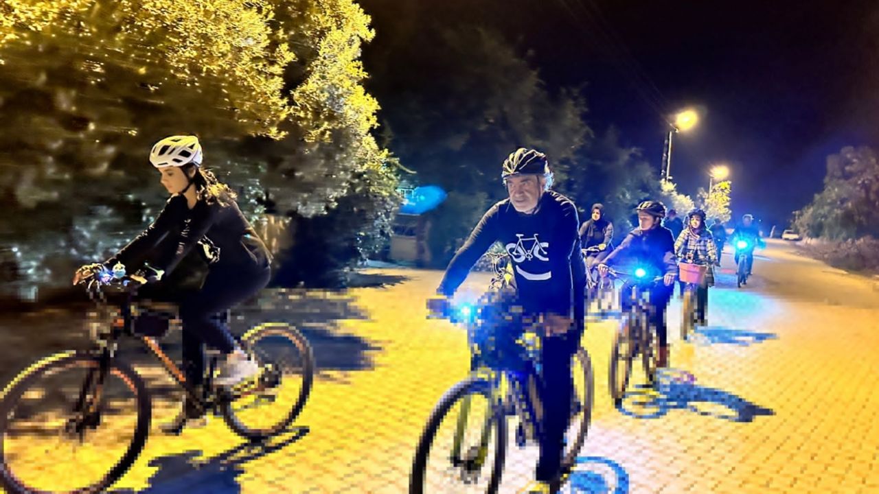 Hatay'da "Ata'ya veda" bisiklet turu düzenlendi