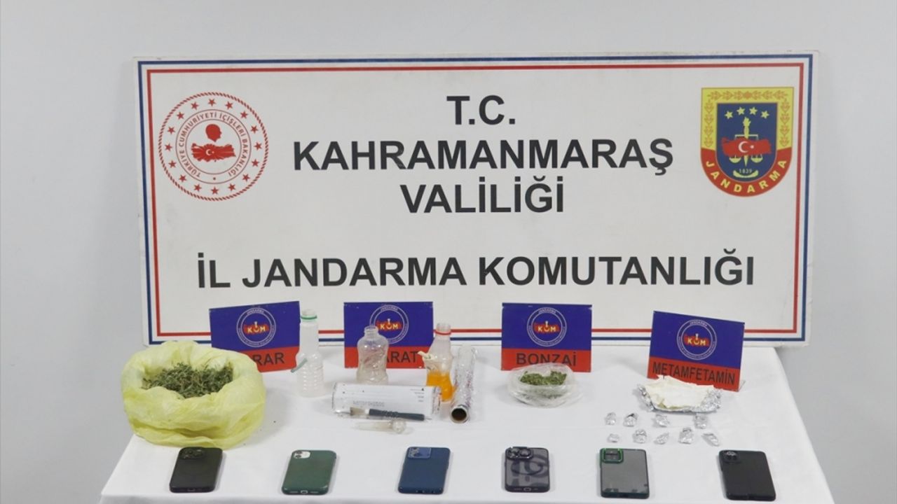Kahramanmaraş'ta uyuşturucu operasyonunda yakalanan 7 zanlı tutuklandı