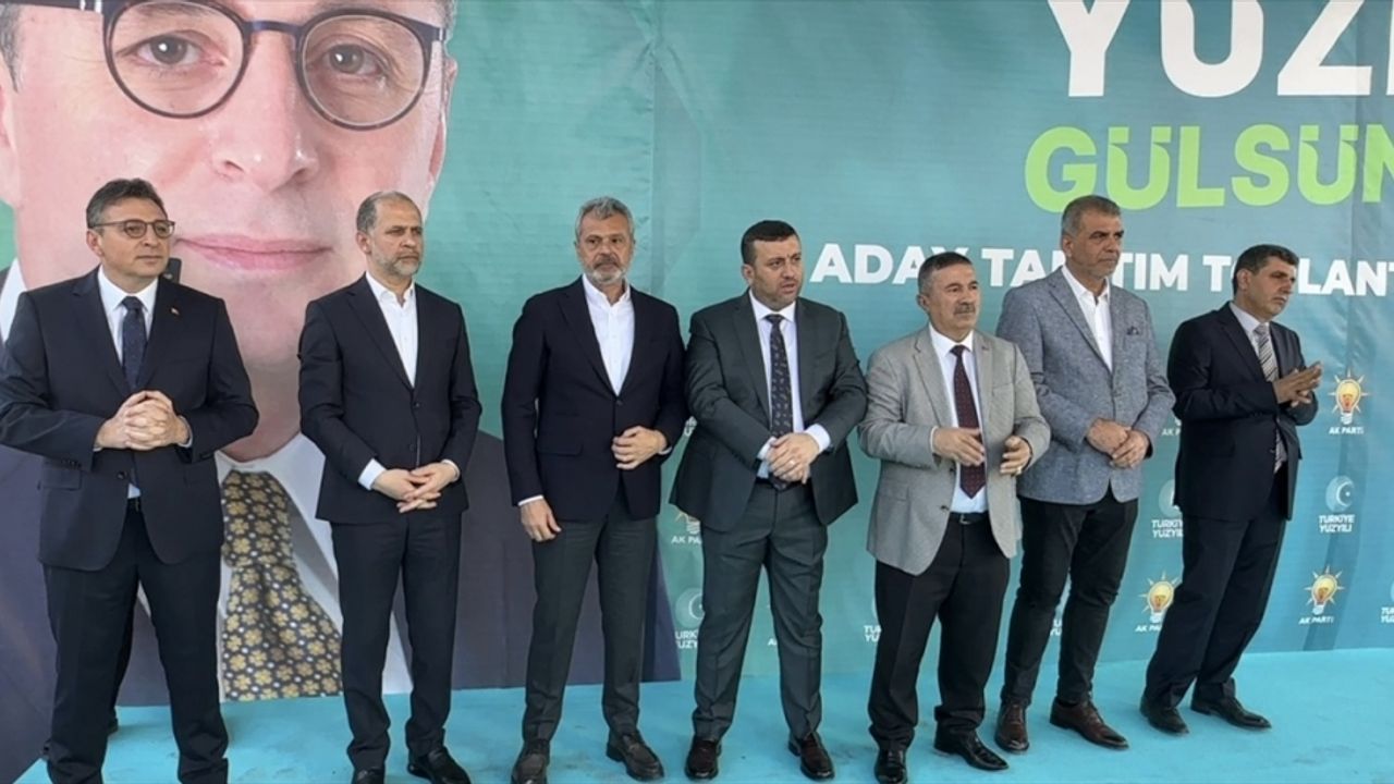 İskenderun'da Cumhur İttifakı'nın belediye başkan adayları tanıtıldı