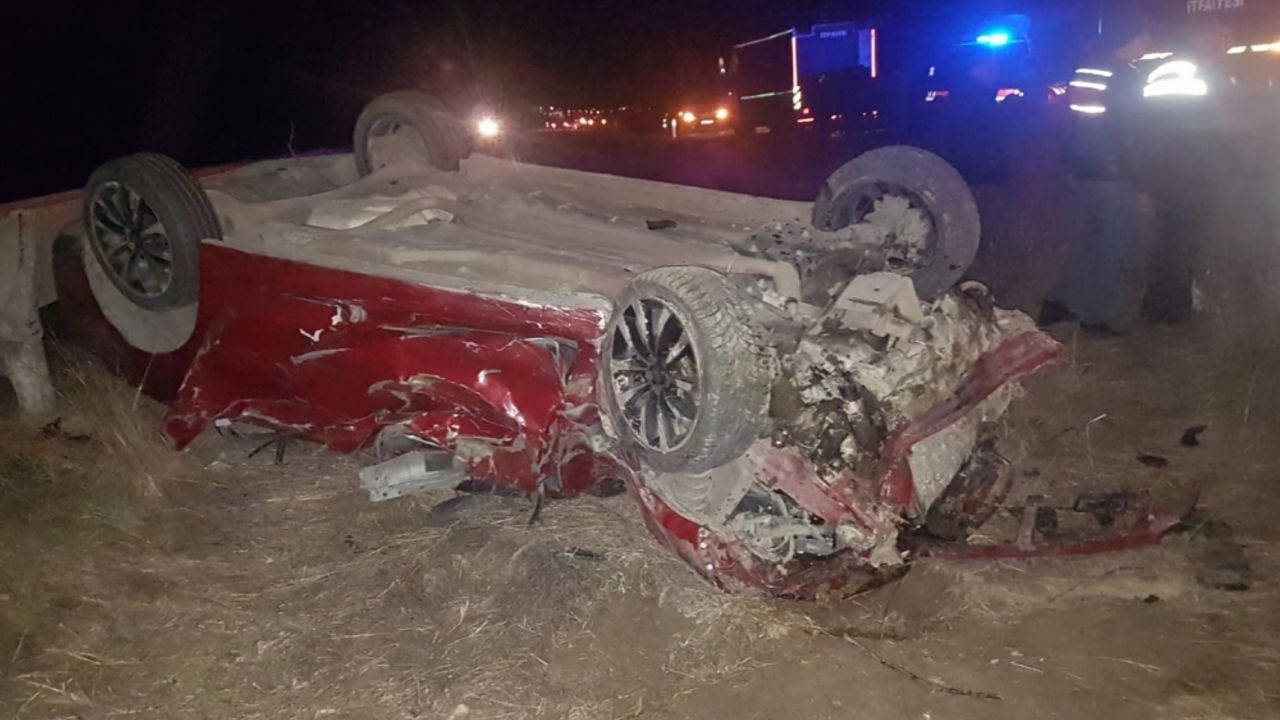 Isparta'daki trafik kazasında 1 kişi yaşamını yitirdi, 1 kişi yaralandı