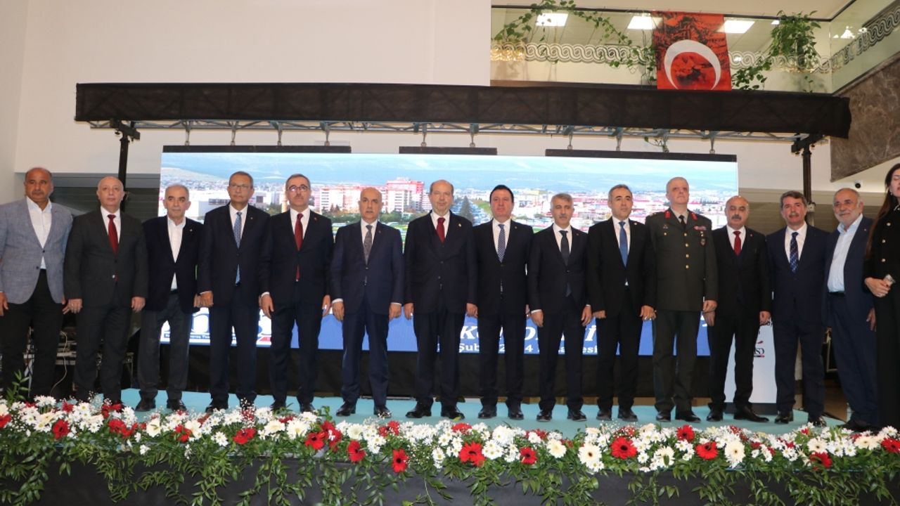 KKTC Cumhurbaşkanı Tatar, Kahramanmaraş'ta iş insanlarıyla bir araya geldi: