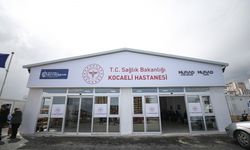 Hatay'da kurulan Kocaeli Hastanesi 12 bin 500 afetzedenin yarasını sardı