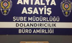 Antalya'da sahte altın satmaya çalışan zanlı tutuklandı