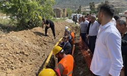 Anamur ve Gülnar'da doğal gaz depolama, dağıtım tesisinin temeli atıldı