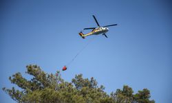 Mersin'de konuşlandırılan helikopter, olası orman yangınlarına "NEFES" olacak