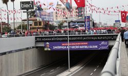 Adana'da Şakirpaşa Alt Geçidi hizmete girdi