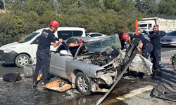 Adana'da trafik kazasında anne öldü, oğlu yaralandı