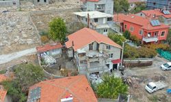 Isparta'da bir ailenin yangında hasar gören evi onarıldı