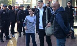 Beşiktaş kafilesi, Hatayspor karşılaşması için Mersin'e geldi