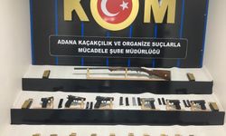 Adana'da silah kaçakçılığı operasyonunda yakalanan 2 şüpheliden 1'i tutuklandı
