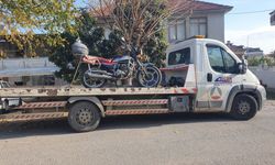 Antalya'da jandarmadan motosiklet denetimi