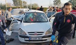 Osmaniye'de 3 aracın karıştığı kazada 5 kişi yaralandı
