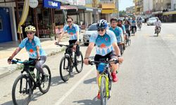 Erzin'de bisiklet turu düzenlendi