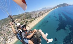 Alanya'da yamaç paraşütüyle ünlenen Yassıtepe, bayram tatilinde maceraseverleri bekliyor