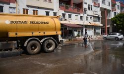 Bozyazı'da temizlik çalışması yapıldı