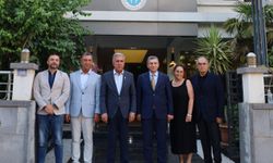 Vali Şahin'den İMEAK Deniz Ticaret Odası Antalya Şubesine ziyaret