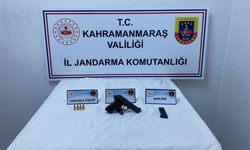 Kahramanmaraş'ta ruhsatsız silah ele geçirildi