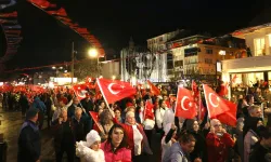 Mudanya'da 19:23 yürüyüşü ile adımlar aynı heyecanla atıldı