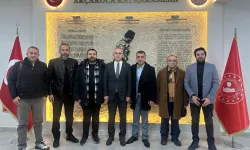 Düzceli gazetecilerden Akçakoca Kaymakamı'na ziyaret