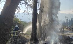 Hatay'da otluk alanda çıkan yangın söndürüldü