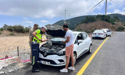 Serinyol-Arsuz-Madenli Yolunda Jandarma’dan Trafik ve Asayiş Denetimi
