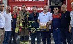 İskenderun’da Muhtarlardan İtfaiye Haftası’na Tatlı Sürpriz!