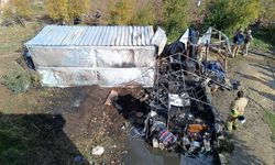 Hatay'da konteynerde çıkan yangında bir bebek öldü, annesi yaralandı