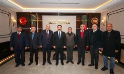 Vali Masatlı, TOSYÖV Heyetini Makamında Ağırladı