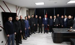 Başkan Öntürk TÜGVA Heyetini Ağırladı