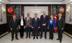 Vali Masatlı Muhtarlar Heyetini Kabul Etti