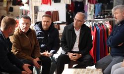 İbrahim Naci Yapar, Uzun Çarşı Esnafıyla Buluştu
