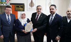 Hüseyin Yayman Şehit Ailesini Ziyaret Etti