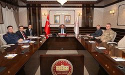 Hatay’da İl Asayiş ve Güvenlik Toplantısı Gerçekleştirildi