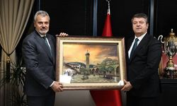 Başkan Öntürk, Adıyaman Belediye Başkanı Tutdere’yi Ağırladı