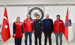 Emniyet Müdürü Yılmaz, Kızılay Heyetini Ağırladı