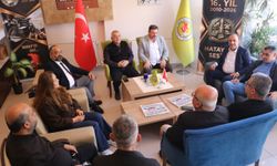 İYİ Parti’den Hatay Gazeteciler Cemiyeti’ne Ziyaret