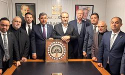 AK Parti Hatay İl Başkanlığı’nda Mustafa Şen Ziyareti
