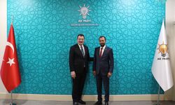 Yalçın’dan AK Parti Genel Merkezi’ne Ziyaret