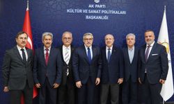 Hatay Vakfı’ndan Hüseyin Yayman’a Tebrik Ziyareti