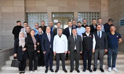 Başkan Gül’den Başhekim Sarı’ya Hayırlı Olsun Ziyareti