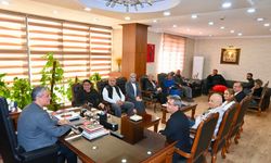 Türk Sağlık-Sen Heyetinden Belediyeye Ziyaret