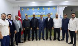 AK Parti Heyetinden Reyhanlı İlçe Başkanlığı’na Ziyaret