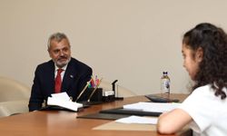 3 Minik Başkan HBB Koltuğunda