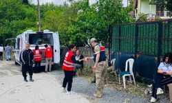 Kızılay’dan Yağış Mağdurlarına Yardım Eli