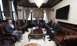 Vali Masatlı, Diş Hekimleri Odası Heyetini Kabul Etti