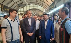 Uzun Çarşı’da Esnaf Ziyareti