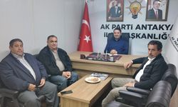 AK Parti Antakya İlçe Başkanlığı’nda Yoğun Ziyaret Trafiği