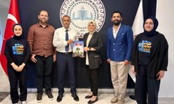 Hasbihal Dergisi İlçe Milli Eğitim Müdürü Tecimen’e Takdim Edildi