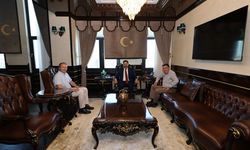 Vali Masatlı, Havza Belediye Başkanı Murat İkiz’i Ağırladı